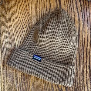 Patagonia | Men Brown Ribbed Fishermen’s Rolled Beanie